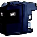 Druckerpatrone passend für Brother LC123BK Tintenpatrone schwarz, mit CHIP 600 Seiten für DCP-J 4110 W/MFC-J 4410 DW/4510 DW/461
