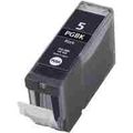 Tintenpatrone passend für Canon 0628B001 PGI-5BK ohne Chip schwarz
